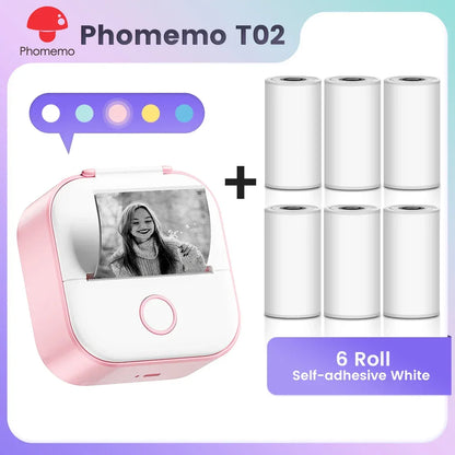 Pocket Printer Mini Portable Label Maker Self-adhesive - Empire P.E