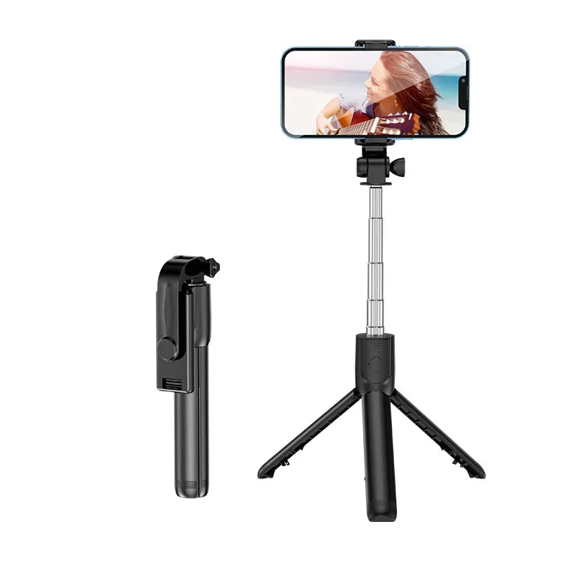 Selfie Stick Telescopic Travel Handheld Tripod Phone Stand