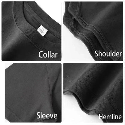 Men Cotton Casual Short Sleeve Graphic T Shirts