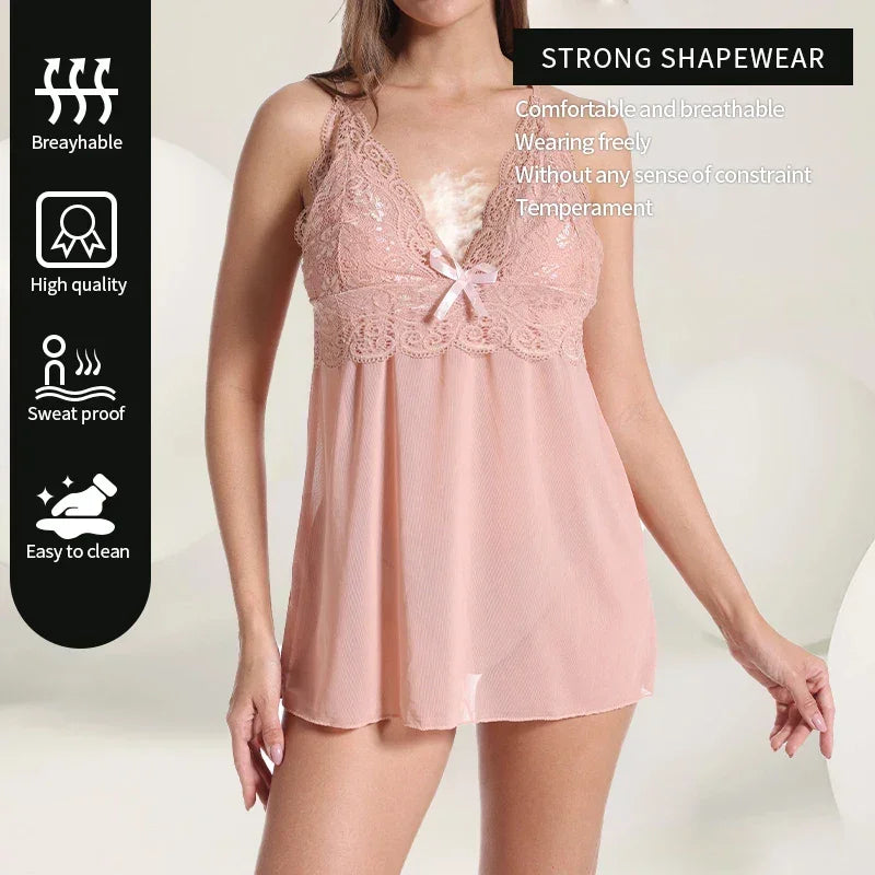 Plus Size Sexy Womens Lingerie Open Crotch - Empire P.E