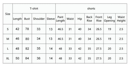 2 Pieces Set Women Slim Crop T-Shirts Shorts A Teddy Bear Emerged From The Zipper Prints Tops Sporty High Elastic Soft Clothes - Empire P.E