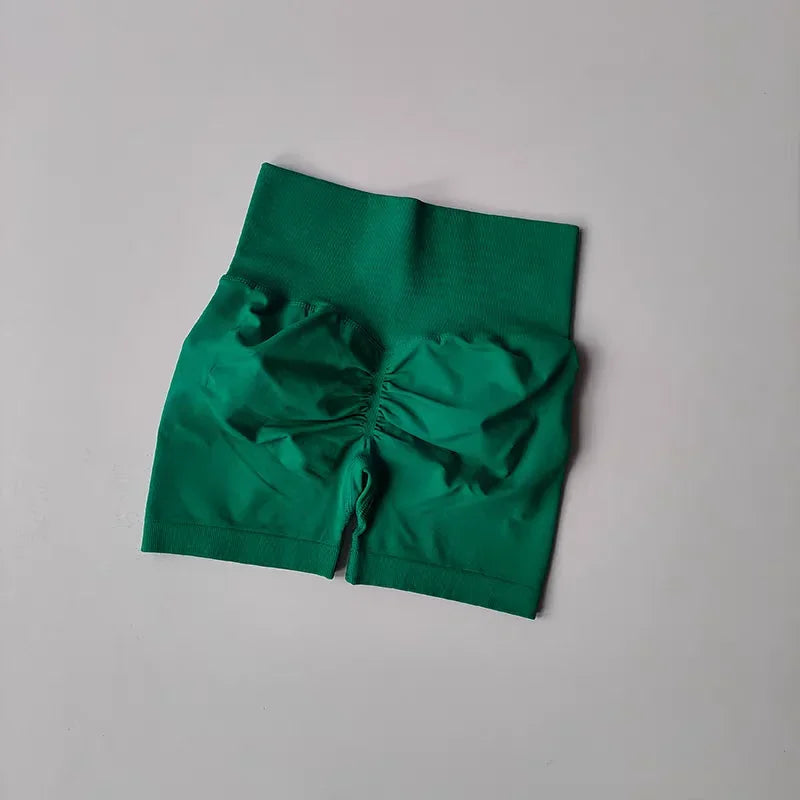 Women's High-Waist Breathable Yoga Shorts