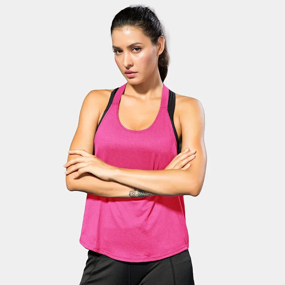Women's Sleeveless Yoga Tops