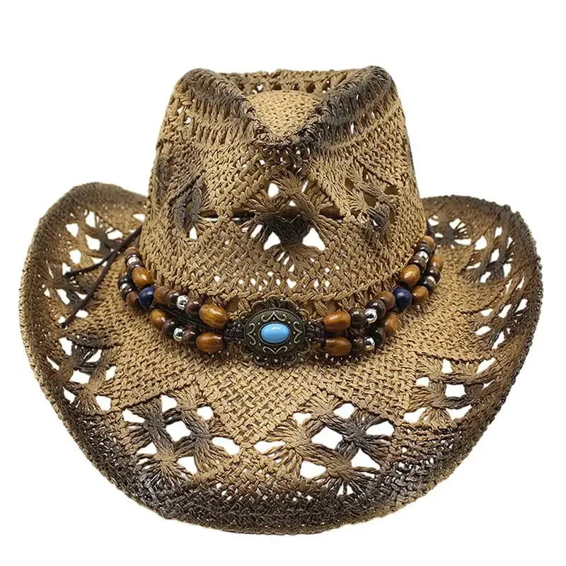 Straw Cowgirl Hat Unisex - Empire P.E