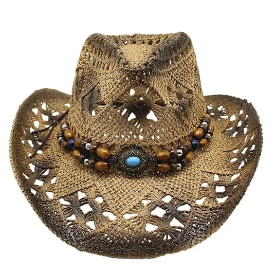 Straw Cowgirl Hat Unisex - Empire P.E