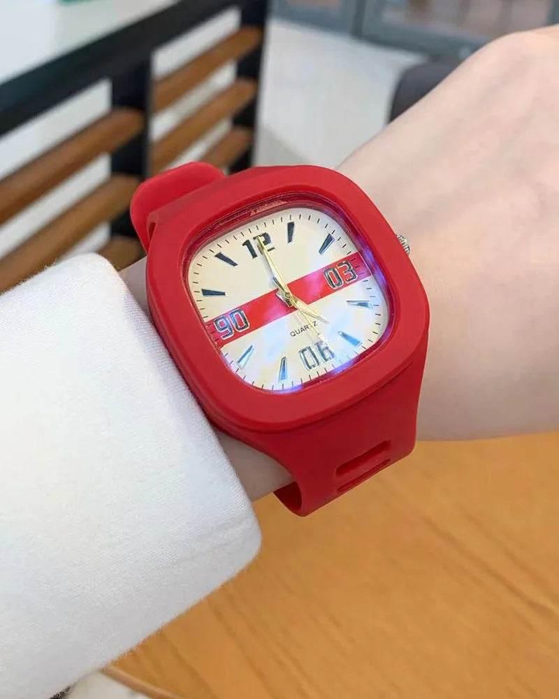 Fashion Women Watches Big Square Ladies Quartz - Empire P.E