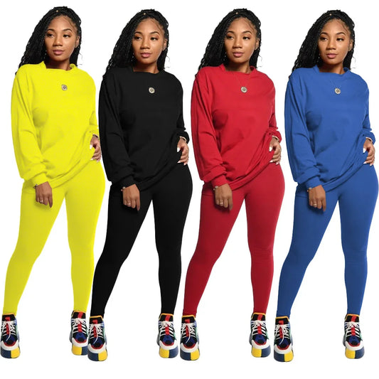 Winter Spring Two Piece Outfits for Women Short Set 2 Piece - Empire P.E