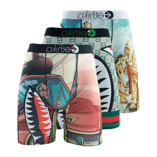 3Pcs Sexy Men Underwear Boxer Shorts - Empire P.E