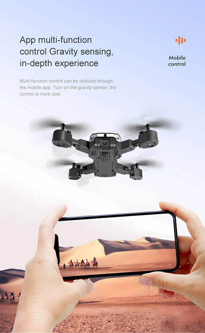 Newest S6 Max 8K Drone Professional Foldable Quadcopter Aerial HD Camera GPS RC Helicopter 10KM Obstacle Avoidance Sell Apron - Empire P.E