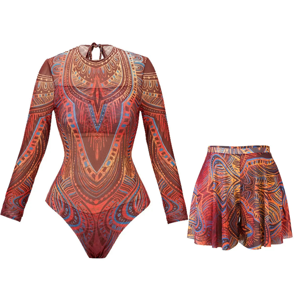 2 Piece Sets Swimsuit And Shorts