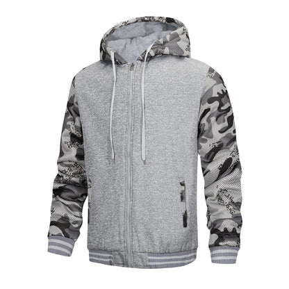New Men's Lamb Fleece Thickened Warm Jacket - Empire P.E