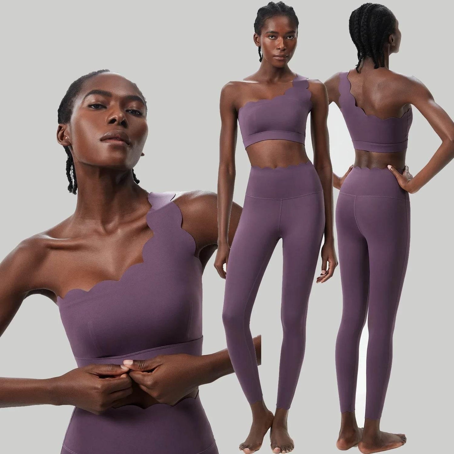 Women Two Pieces Fitness Yoga Set - Empire P.E