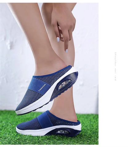 slip-ons without back female sneakers women's sport shoes professional running shoes black sports shoes skor walkx 1229 - Empire P.E