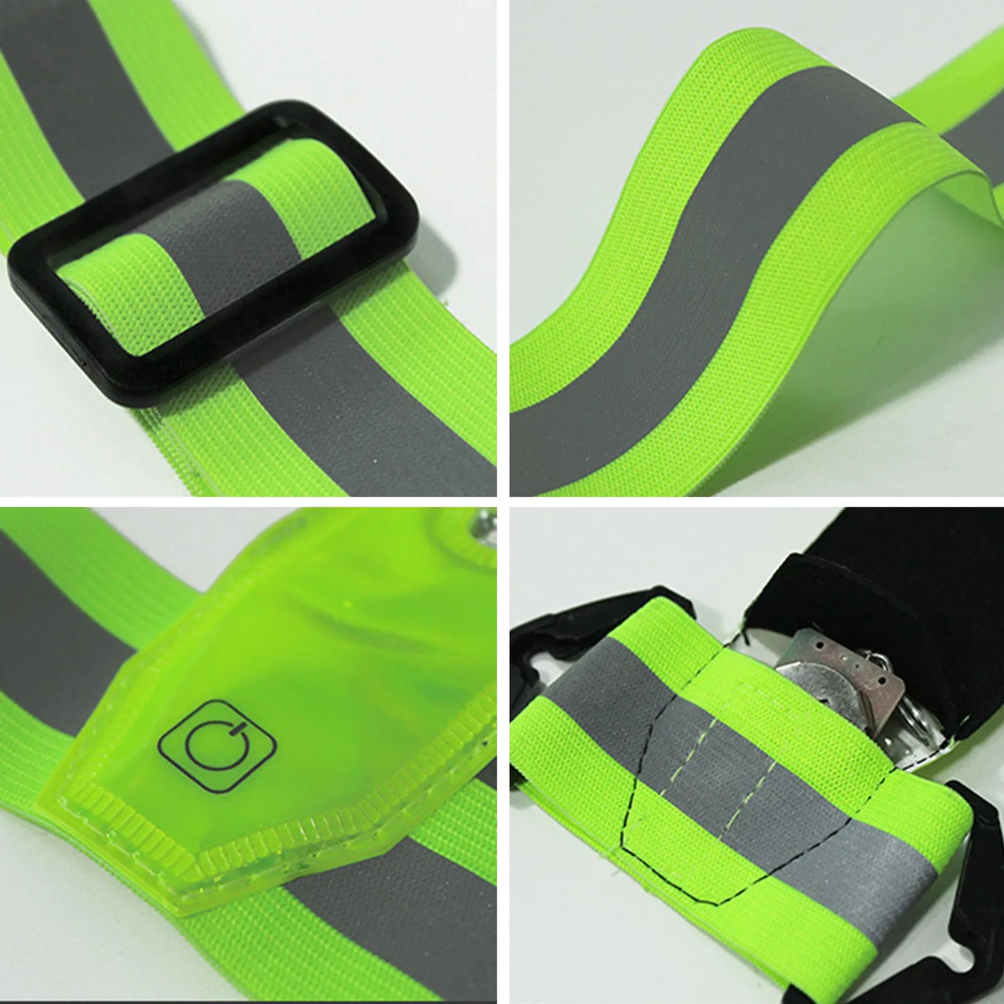 LED Running Vest Reflective Glowing