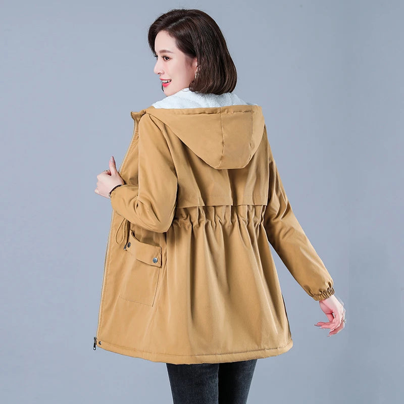 Women's Cotton Warm Puffer Coat - Empire P.E