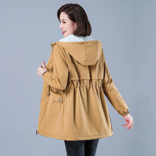 Women's Cotton Warm Puffer Coat - Empire P.E