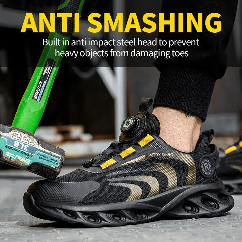 Men's Anti-Puncture Comfortable Work Shoes