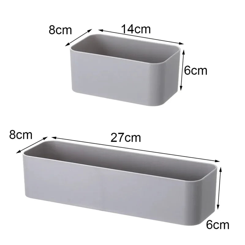 Wall Mounted Cosmetic Storage Rack Shelf