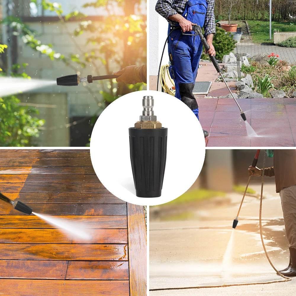 Cleaner Accessory Car Washer 4000PSI 4.0 Gpm For High Pressure Washer Rotating Turbo Nozzle 1/4 Quick Connect Water Gun - Empire P.E