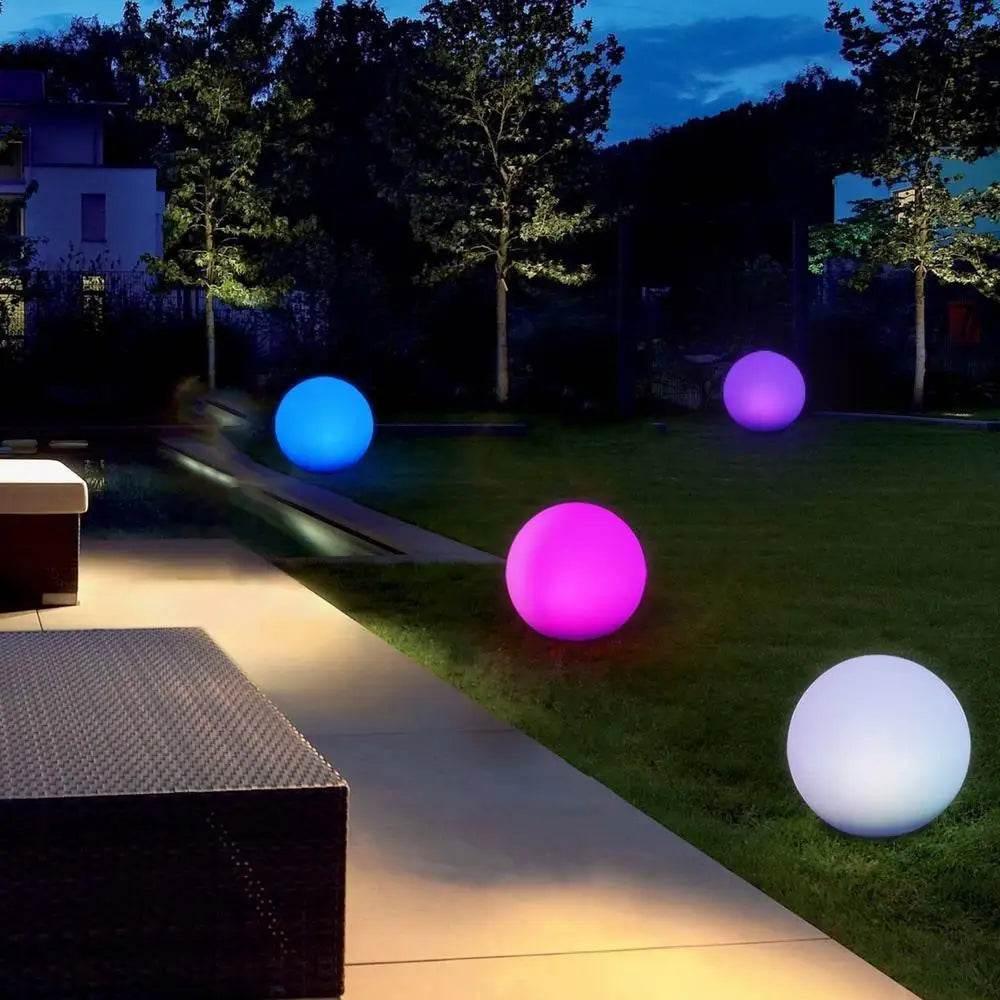 40cm Large Led Beach Ball With Remote Control 13 Colors With Inflation Pump For Sum&mer Fun Outdoor Games Decorations Pool Party - Empire P.E