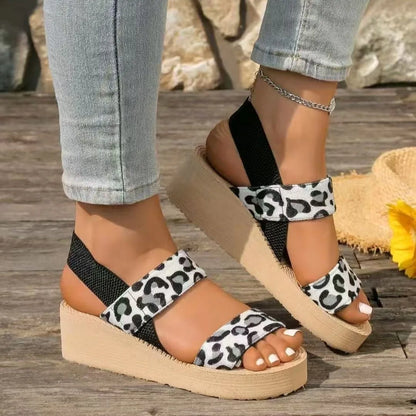 2025 Light Weight Summer Leopard Sandals
