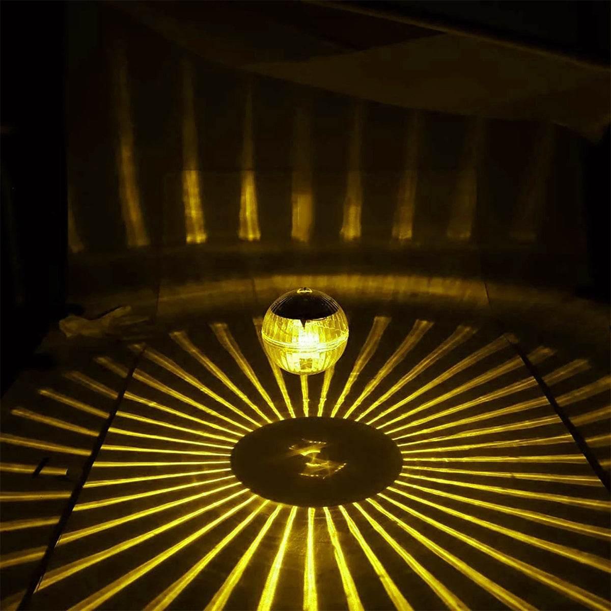 Solar Floating Pool Light Waterproof LED Solar Glow Ball Lamp Decoration for Pools Pond Fountain Garden Party Tub Home Decor - Empire P.E