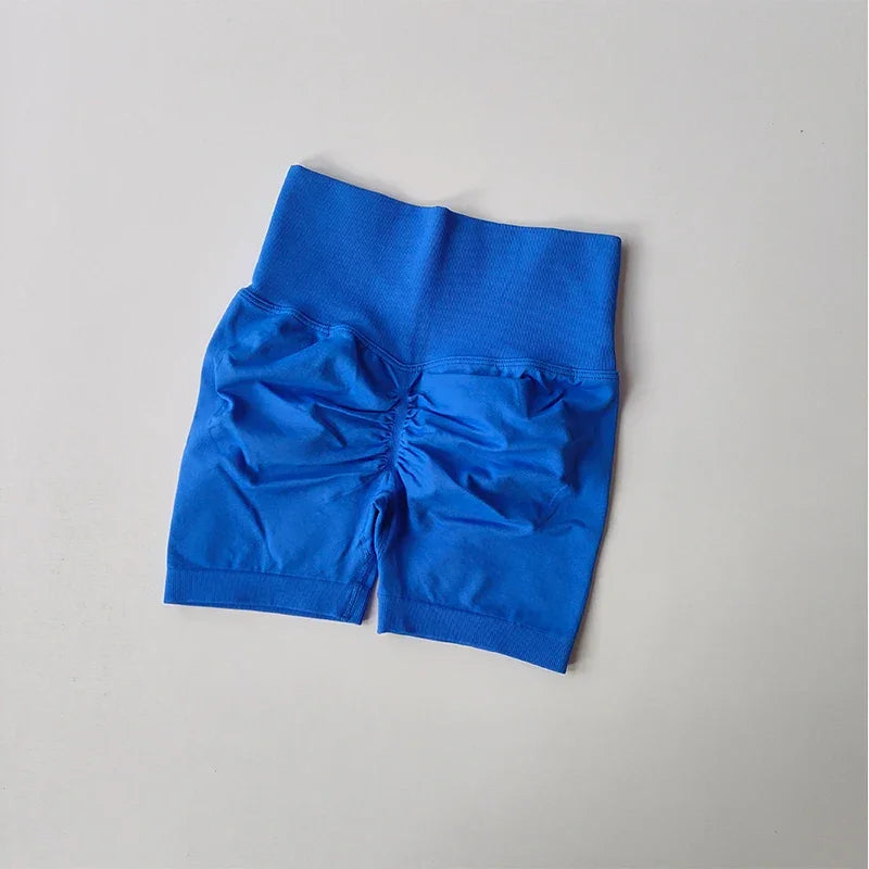 Women's High-Waist Breathable Yoga Shorts