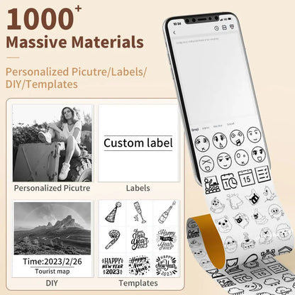 Portable Mini Thermal Printer, - Empire P.E