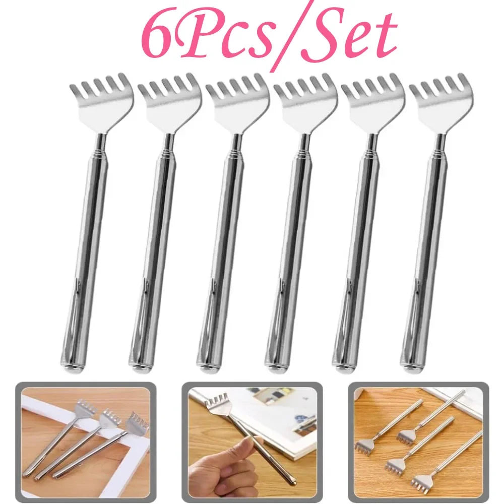 silvery Telescopic Back Scratcher - Empire P.E