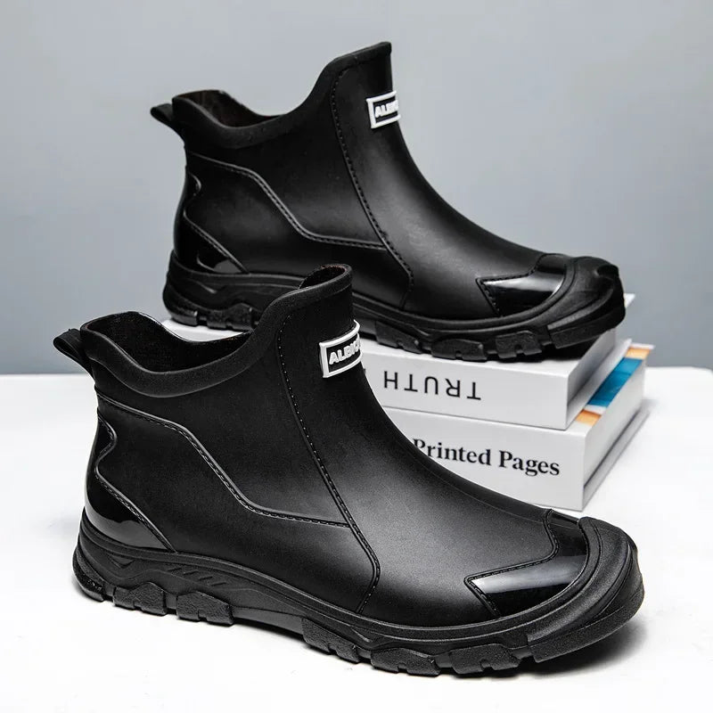 Waterproof Wear-Resistant Short Boots for Men Outdoor - Empire P.E