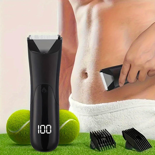 Man Body Hair Trimmer Epilator Groin Trimer For Man Beard Shaver Chest Hair Epilator Armpit Hair Shaver Arms Legs Hair Razors - Empire P.E