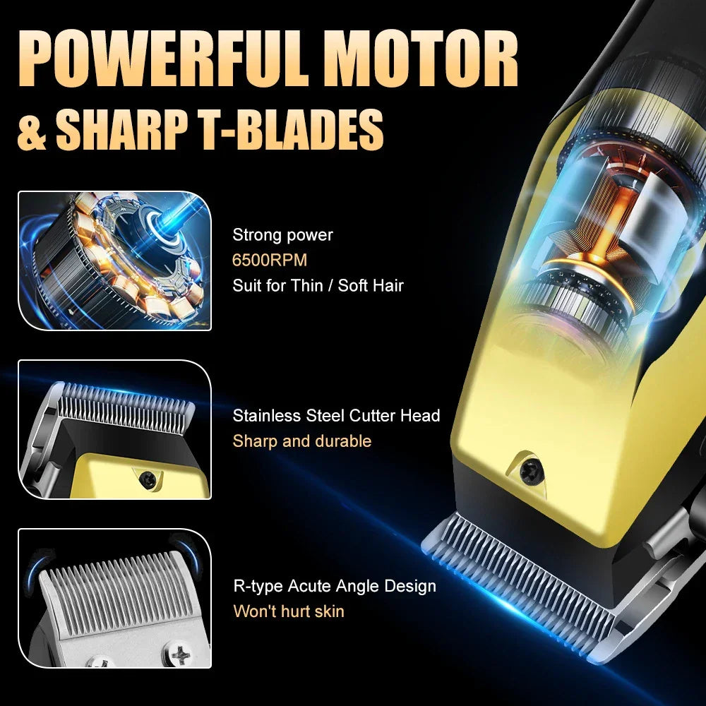 USB Rechargeable Hair Clippers for Men - Empire P.E