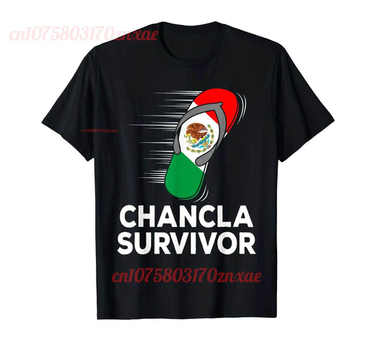 Cotton Chancla Survivor Mexico T Shirts Size S-6XL - Empire P.E