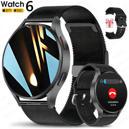 2025 New Bluetooth Call Smart Watch 6 Pro Heart Rate