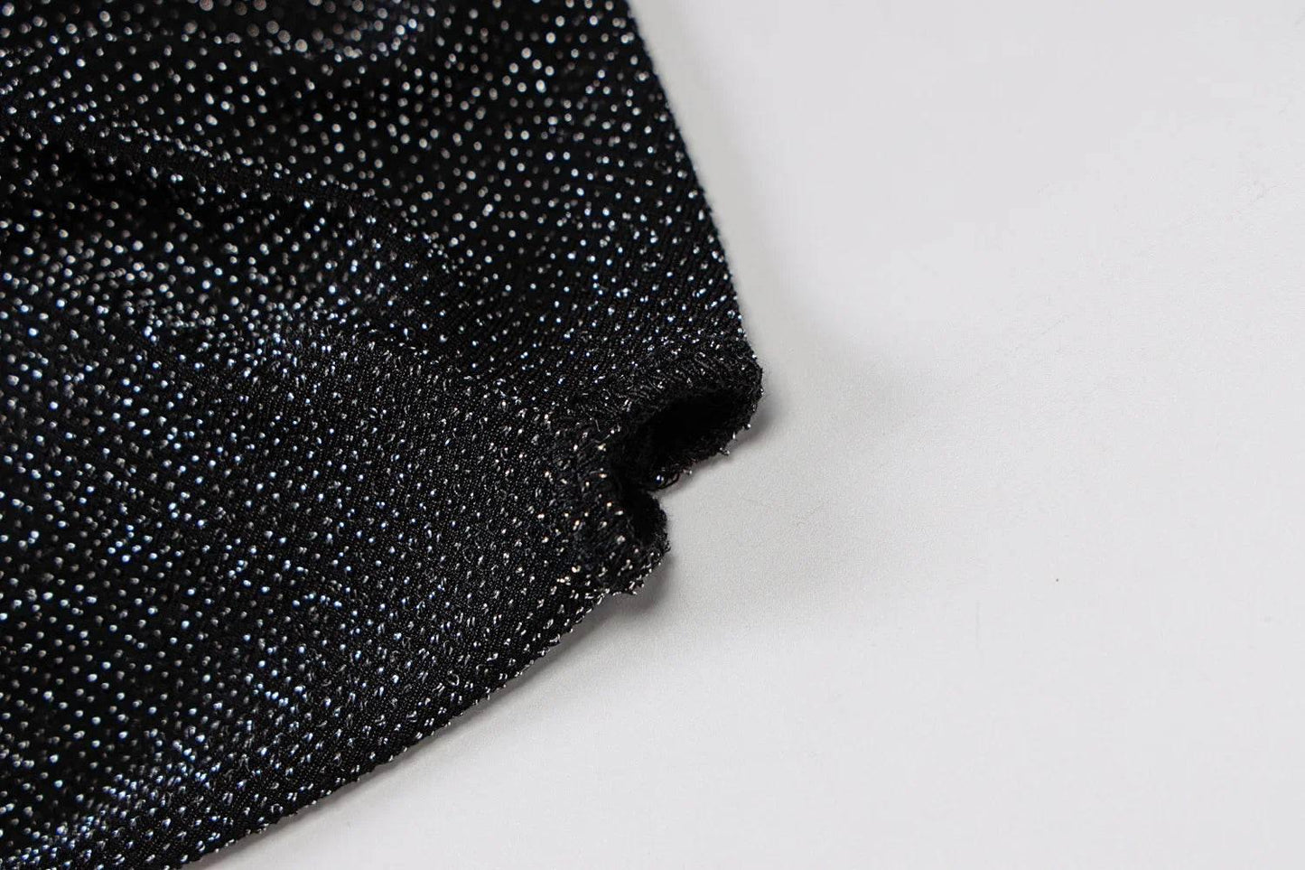Sequins Silk Jumpsuits With Headwear 2024 Autumn Women Sexy Turtleneck Backless Long Sleeve Skinny Overalls Party Club Rompers - Empire P.E