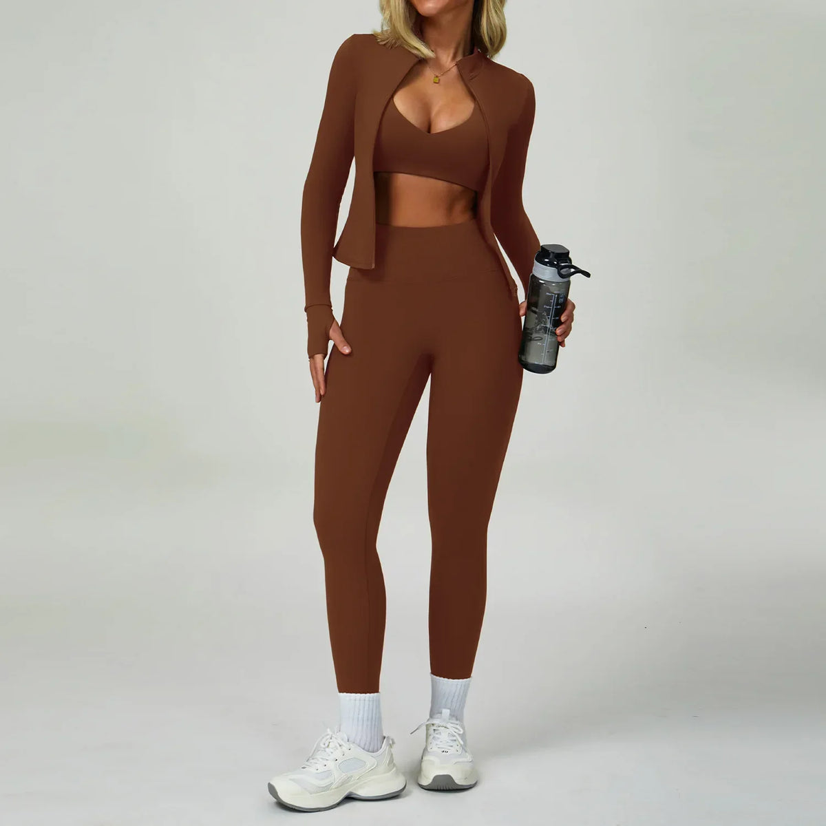 2PCS and 3PCS Yoga Sets Workout Set Women - Empire P.E