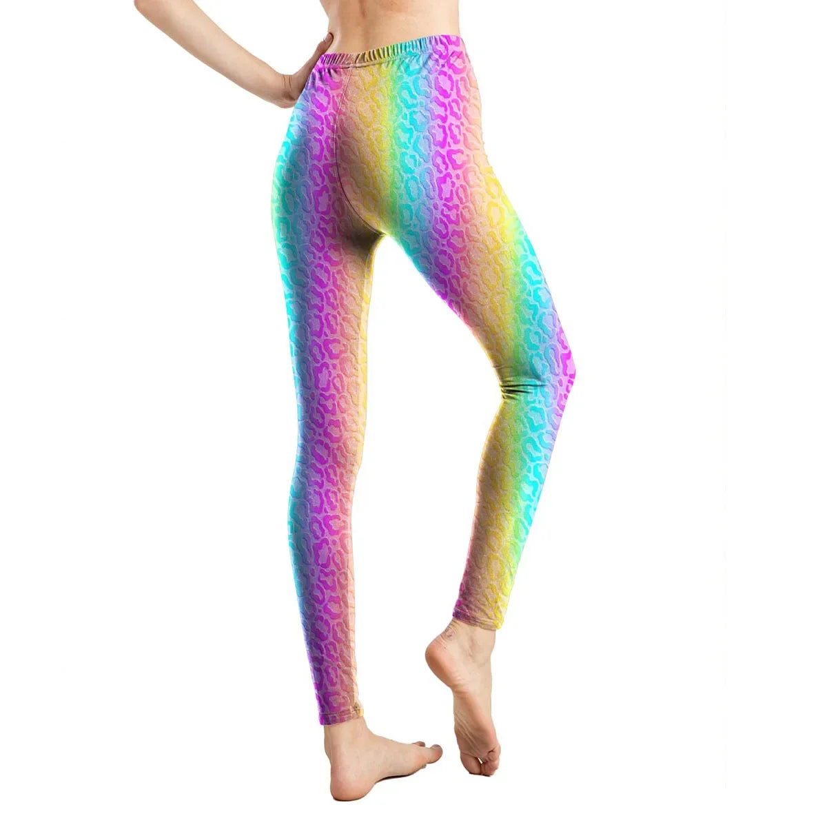 Leopard Leggings Printed High Waist - Empire P.E
