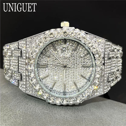 2025 New Luxury Brand Iced Watch