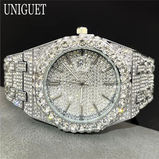 2025 New Luxury Brand Iced Watch