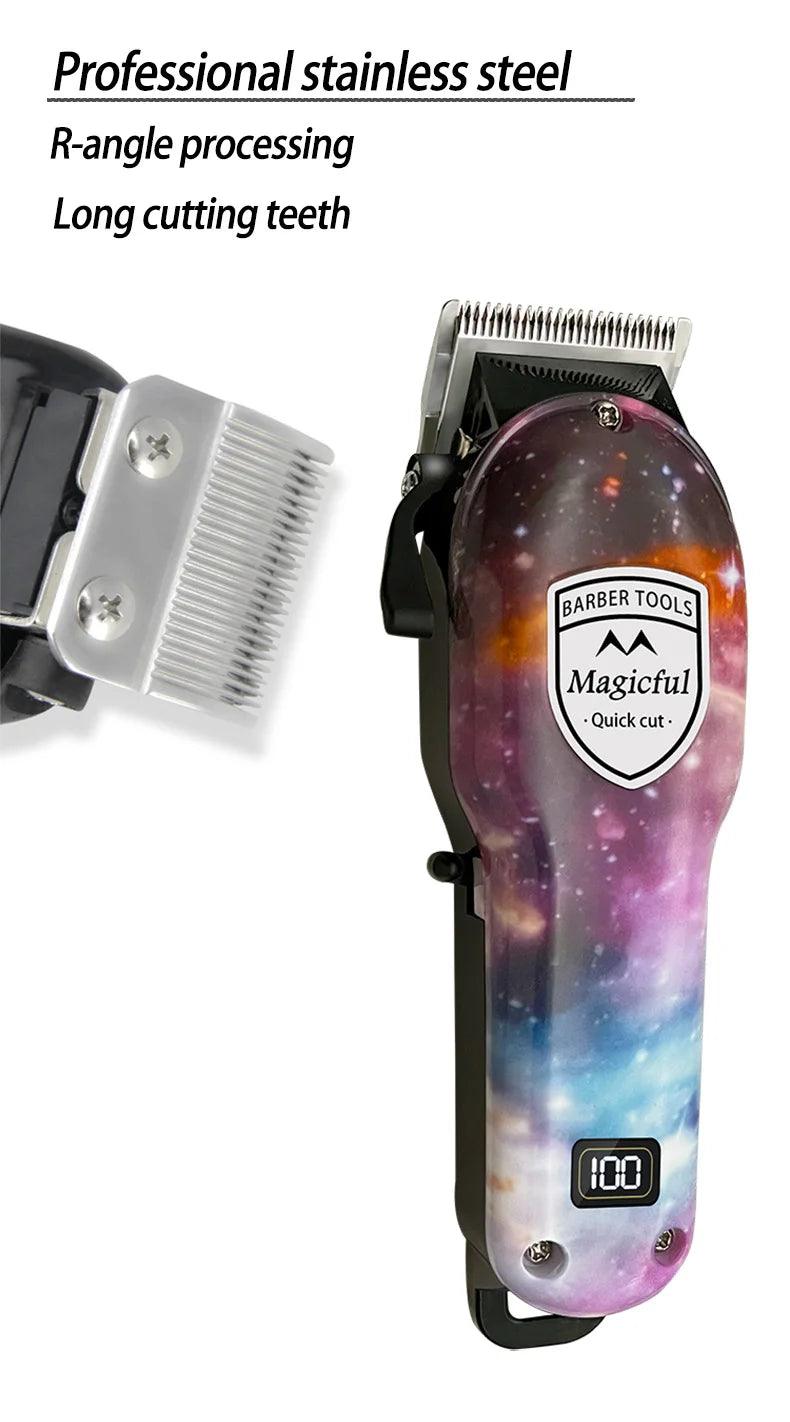 Magicful Hair Trimmer For Men Fashion Professional Hair Rechargeable Li-ion Battery - Empire P.E
