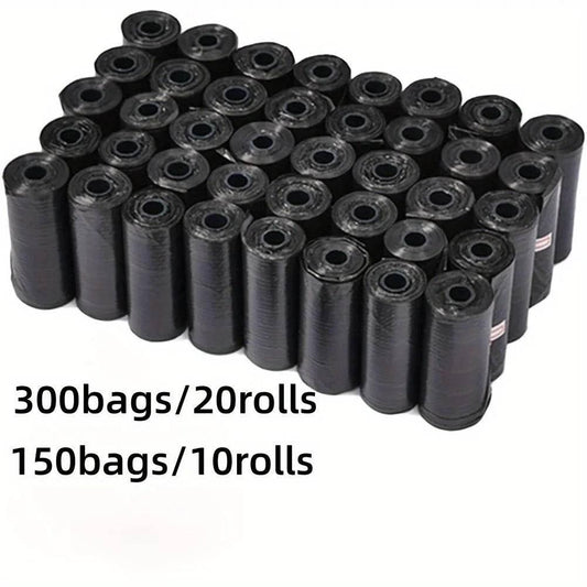 300/150pcs Dog Poop Bags, Portable Pet Waste Bags, Durable And Leak Proof Pet Garbage Bags, Pet Cleaning Supplies - Empire P.E