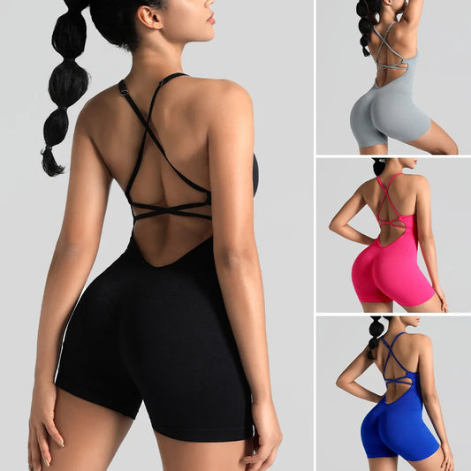 Yoga Set Gym Jumpsuits - Empire P.E
