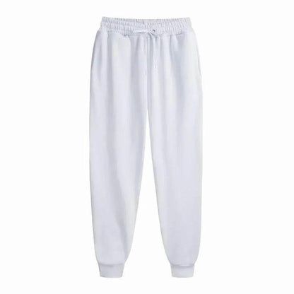 Men's Casual Sweatpants Fleece Sports Pants Unisex Fashion Solid Loose Trousers Streetwear Autumn Winter Jogging Fitness Pants - Empire P.E