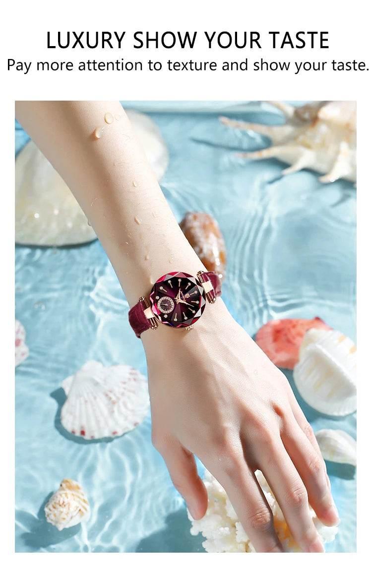 Top Luxury Watches For Women Waterproof Leather - Empire P.E