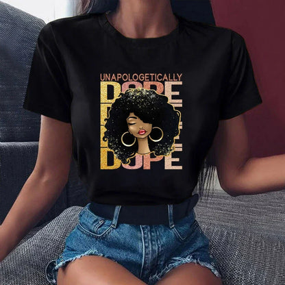 Black Girl Is Beautiful Magic T Shirt - Empire P.E