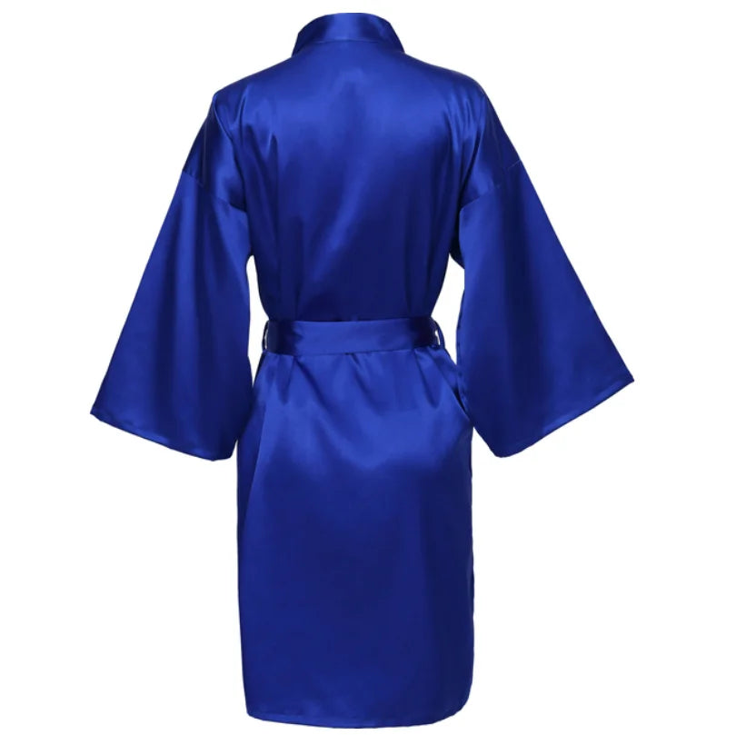 Satin Bridesmaid Bathrobe - Empire P.E