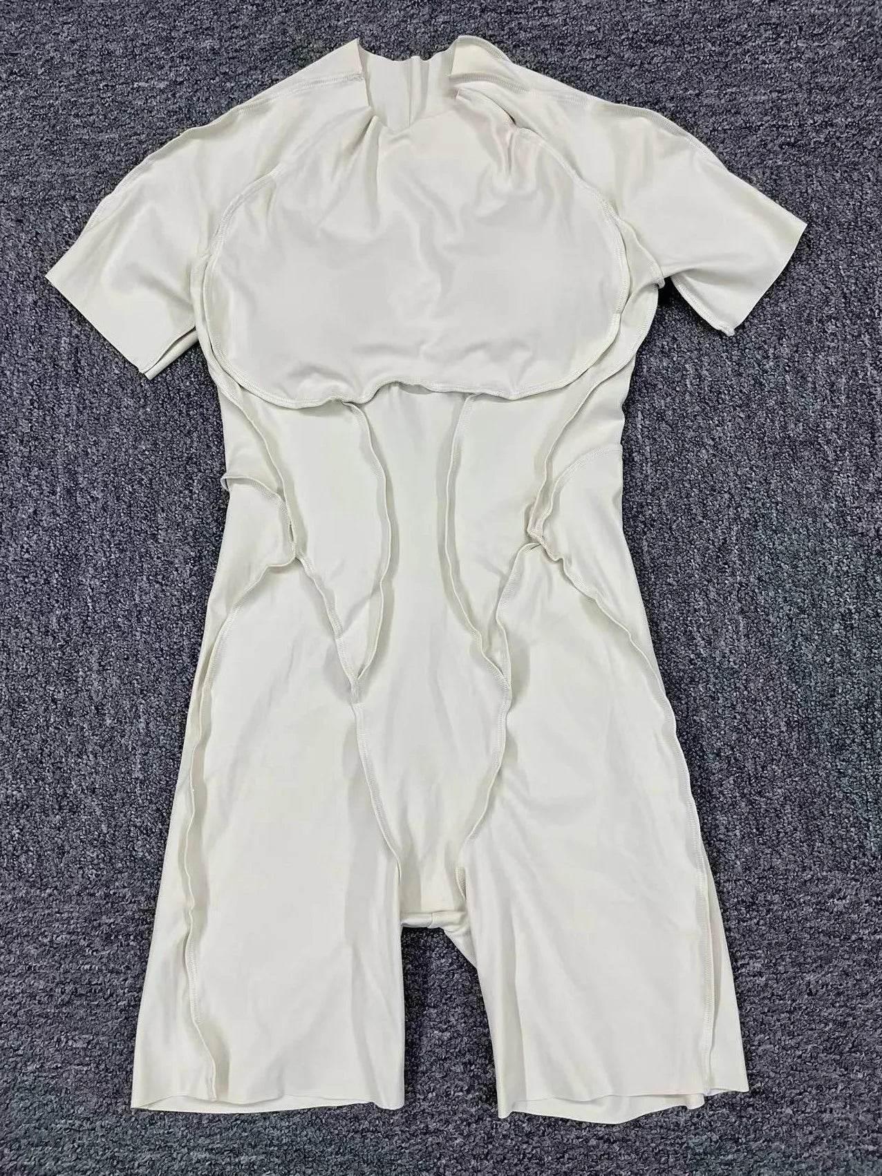 Short Jumpsuit Gym Clothes For Women Sportswear Fitness Overalls Backless Scrunch Booty Yoga Suit Sports Set Outfit - Empire P.E