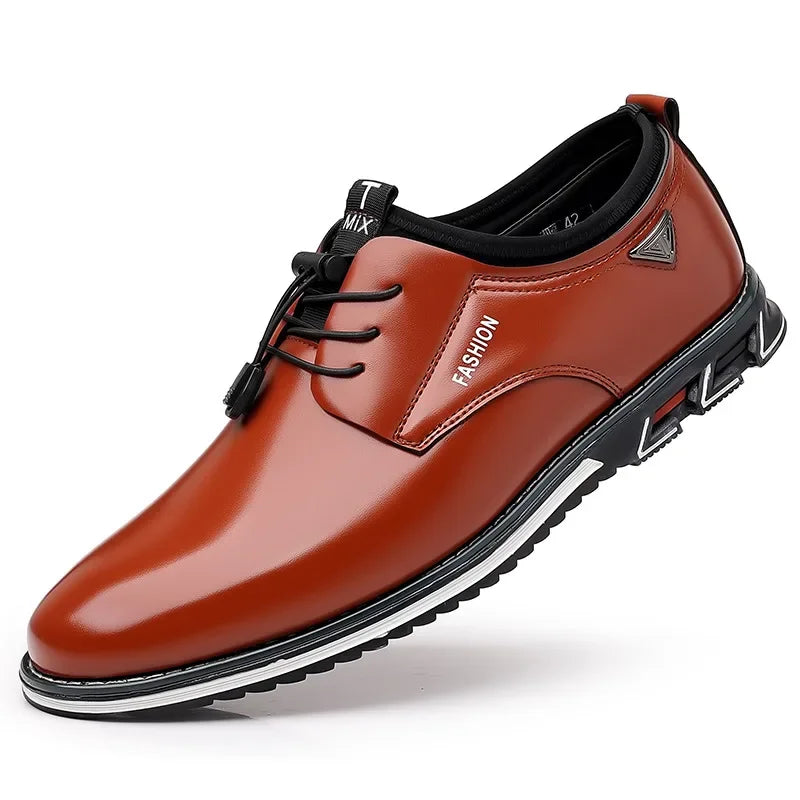New Business Casual Shoes for Men Lace Up Formal Shoes - Empire P.E