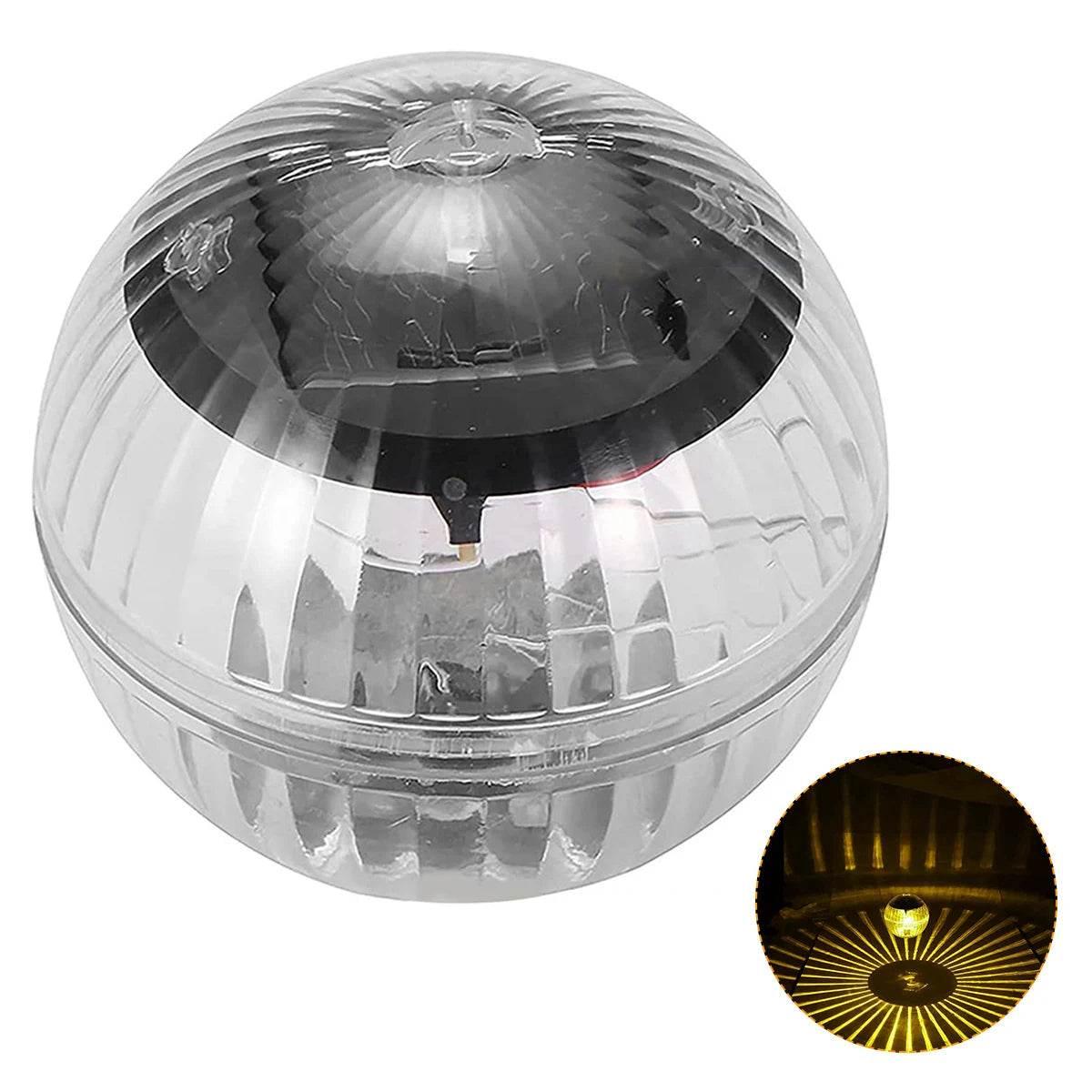 Solar Floating Pool Light Waterproof LED Solar Glow Ball Lamp Decoration for Pools Pond Fountain Garden Party Tub Home Decor - Empire P.E