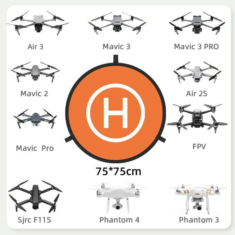 BRDRC Foldable Landing Pads for DJI Air 3S/3/NEO/Mini 4 Pro/3 Pro/4K/AVATA 2/ FIMI X8 MINI V2 Drone Mat Quadcopters Accessories - Empire P.E
